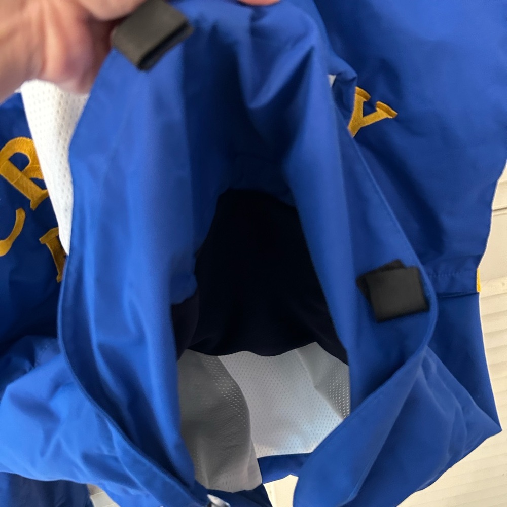 Blue and Yellow Crossley Rowing Jacket - Picture 5 of 5